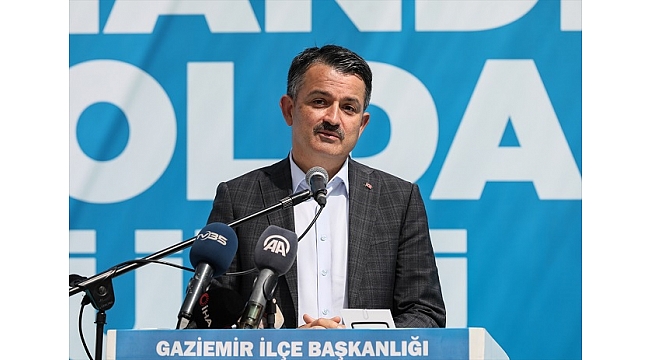 Pakdemirli,İzmir'den mesaj verdi