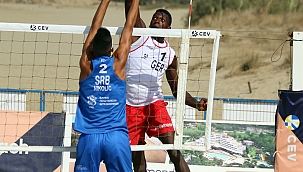 Plaj Voleybolu Avrupa Şampiyonası, İzmir'de başladı