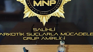 Salihli'de sahte içki ve uyuşturucu operasyonları