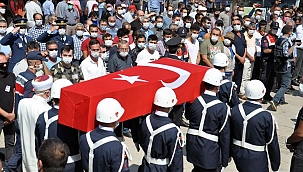 Şehit Jandarma Aktay Konya'da son yolculuğuna uğurlandı