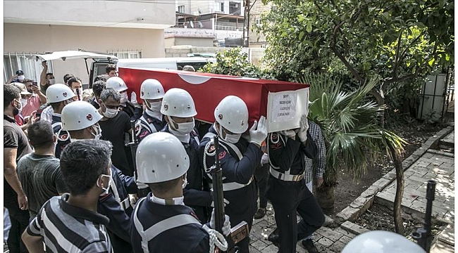 Şehitlerimizi uğurladık