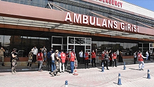 Türk Kızılay aracına saldırı: 1 şehit, 1 yaralı