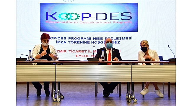 Urla'da kadın kooperatifine hibe desteği