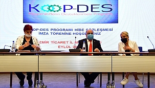 Urla'da kadın kooperatifine hibe desteği