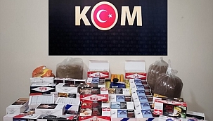 Afyonkarahisar'da kaçak tütün operasyonu