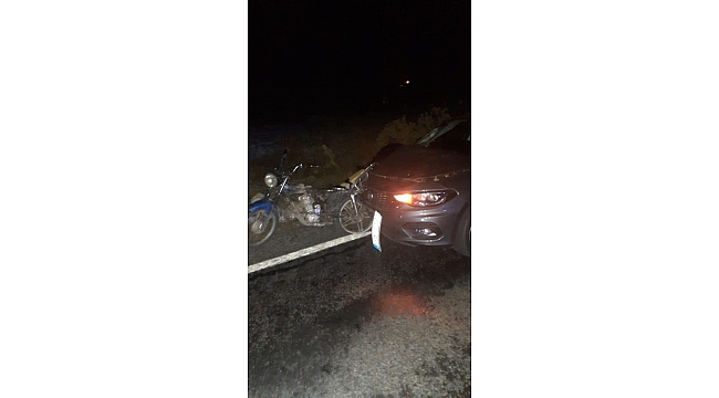 Aydın'da otomobil motosiklete çarptı: 1 ölü