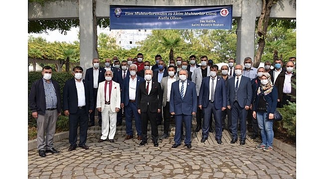 Başkan Kayda’dan Muhtarlara 19 Ekim Jesti