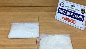 Bergama'da 160 gram metamfetamin ele geçirildi