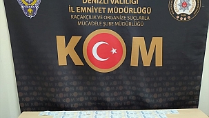 Denizli'de sahte para operasyonu