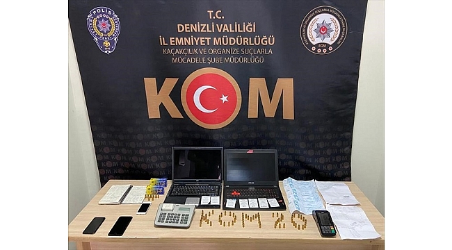 Denizli'de tefeci operasyonunda bir şüpheli tutuklandı