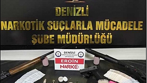 Denizli'deki uyuşturucu operasyonunda 3 tutuklama
