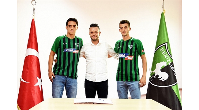 Emirhan Kaşcıoğlu ve Burak Gümüştaş ile profesyonel sözleşme imzaladı