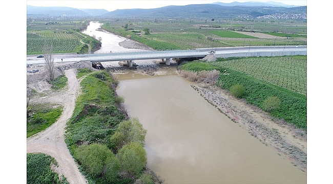 Gediz Nehri'nde su kalitesi artacak