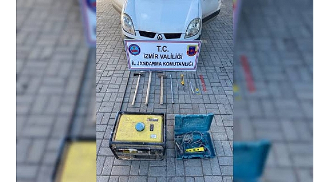 İzmir'de sit alanında kazı yapan şüpheli yakalandı