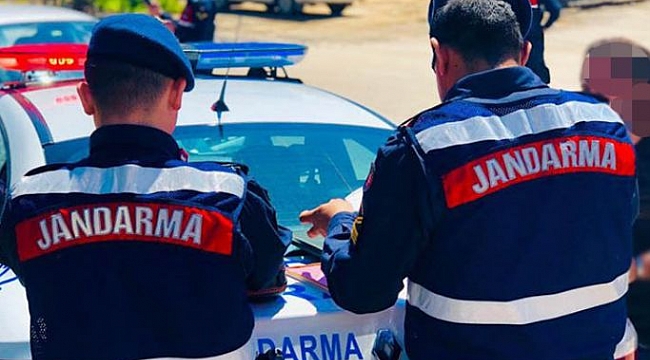 Jandarma 'nın dikkati gaspı engelledi