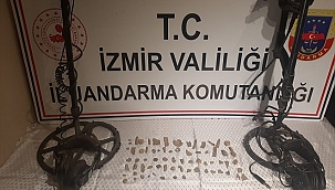 Kaçak kazı yapan 3 kişi yakalandı