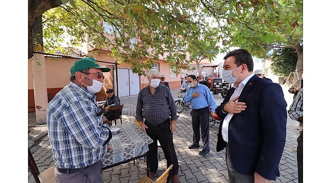 Koştu’dan yağmur ve rüzgârdan etkilenen mahalleleri inceledi