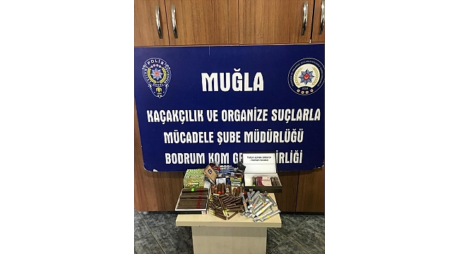 Muğla'da tarihi eser ve gümrük kaçakçılığı