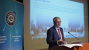 Rektör Budak, araştırma üniversitesi hedefli sunumlarına devam ediyor