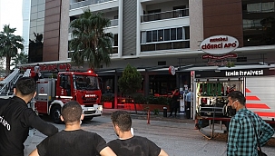Restoranda çıkan yangın hasara neden oldu