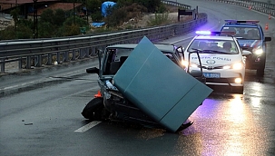 Uşak'ta trafik kazası 5 yaralı