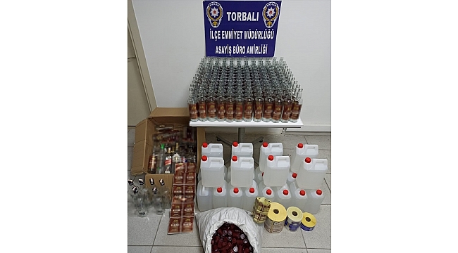 120 litre etil alkol ele geçirildi