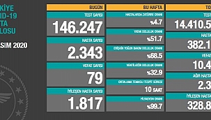 3 Kasım Korona Raporu