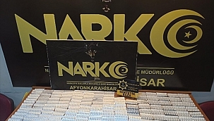 Afyonkarahisar'da 2 bin 168 sentetik hap ele geçirildi