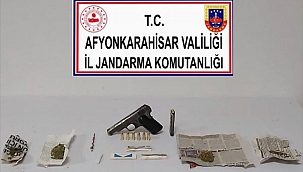 Afyonkarahisar'da uyuşturucu operasyonu: 4 gözaltı