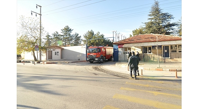 Afyonkarahisar E Tipi Kapalı Cezaevi'nde tatbikat