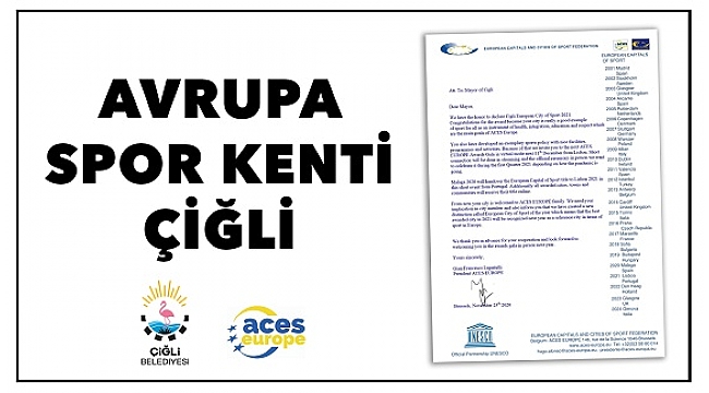 Avrupa’dan Çiğli Belediyesi’ne Bir Ödül Daha