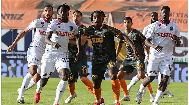 Aytemiz Alanyaspor ile Trabzonspor yenişemedi