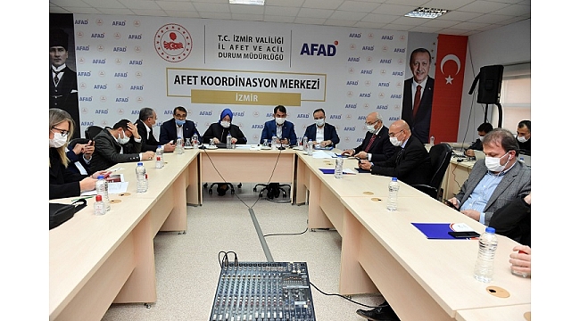Başkan Soyer AFAD’daki toplantıda konuştu