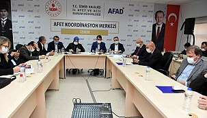 Başkan Soyer AFAD’daki toplantıda konuştu