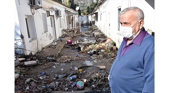 Bodrum'da içme suyu hattındaki patlama