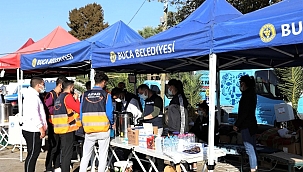 Çadır kentte korona virüsüne karşı hijyen önlemleri