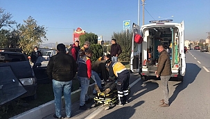 Çine'deki trafik kazasında 2 kişi yaralandı