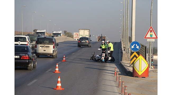 Denizli'de motosikletin çarptığı kadın öldü