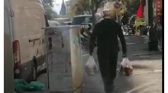 Depremzeledere dağıtılan ürünleri satan kişi tutuklandı