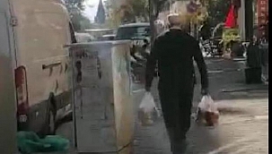 Depremzeledere dağıtılan ürünleri satan kişi tutuklandı