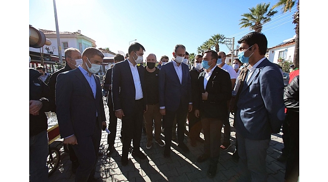 Devlet Seferihisar için seferber oldu