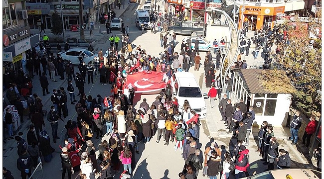 Diyarbakır annelerine destek, terör örgütü PKK'ya tepki yürüyüşü