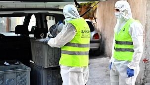 Evinde Covid tedavisi görenlere Büyükşehir'den yemek