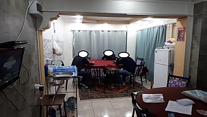 İş yerinde kumar oynayanlara 44 bin 550 lira ceza kesildi