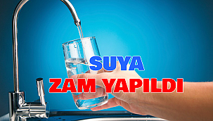 İzmir'de suya yüzde 15 zam yapıldı