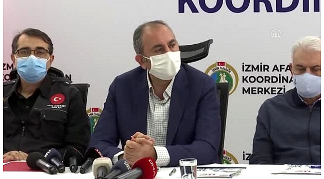 İzmir depremi ile ilgili soruşturmalar hakkında açıklama: