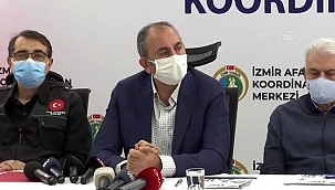 İzmir depremi ile ilgili soruşturmalar hakkında açıklama: