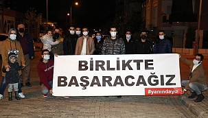 Kanser olan gence arkadaşlarından moral desteği