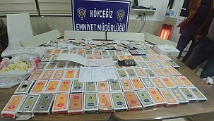 Köyceğiz'de kumar baskını
