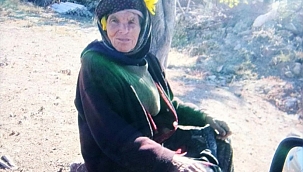 Köyünde yalnız yaşayan yaşlı kadından kayboldu